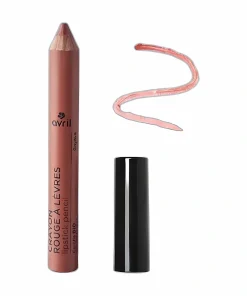 Crayon rouge à lèvres goyave certifié bio – 2 g – Avril