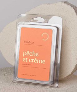 Alternative view of CUBES DE CIRE PÊCHE ET CRÈME