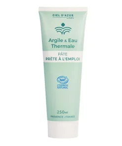 Pâte Prête à l’Emploi 250 ml – Argile & Eau Thermale