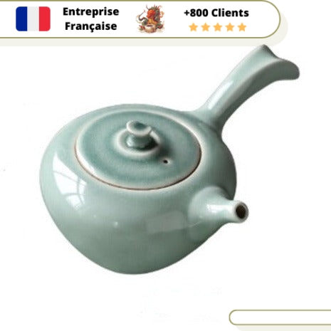 Théière Japonaise Kyusu Celadon 170ml – Image 2