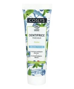 Dentifrice Fraîcheur Bio au Menthol 75 ml – Coslys