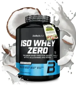 Alternative view of Iso Whey Zero Noix de coco – 1816 g – BioTech USA