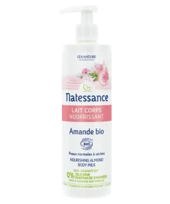 Lait Corps Nourrissant à l&rsquo;Amande Bio 400 ml – Natessance