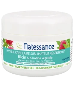 Alternative view of Masque Sublimateur Régénérant au Ricin et Kératine Bio 200 ml – Natessance