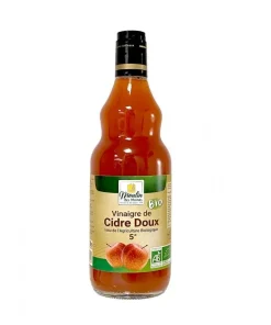 Vinaigre de cidre doux bio – 75cl