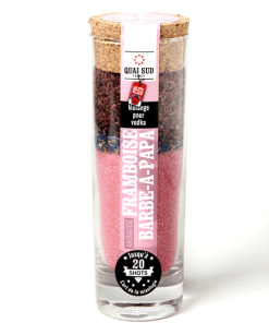 Mélange Pour Préparation « Vodka Framboise-Barbe À Papa À La Vanille »