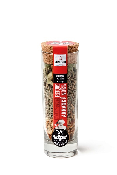 Mélange Pour Rhum Arrangé de Noël Orange – Cannelle
