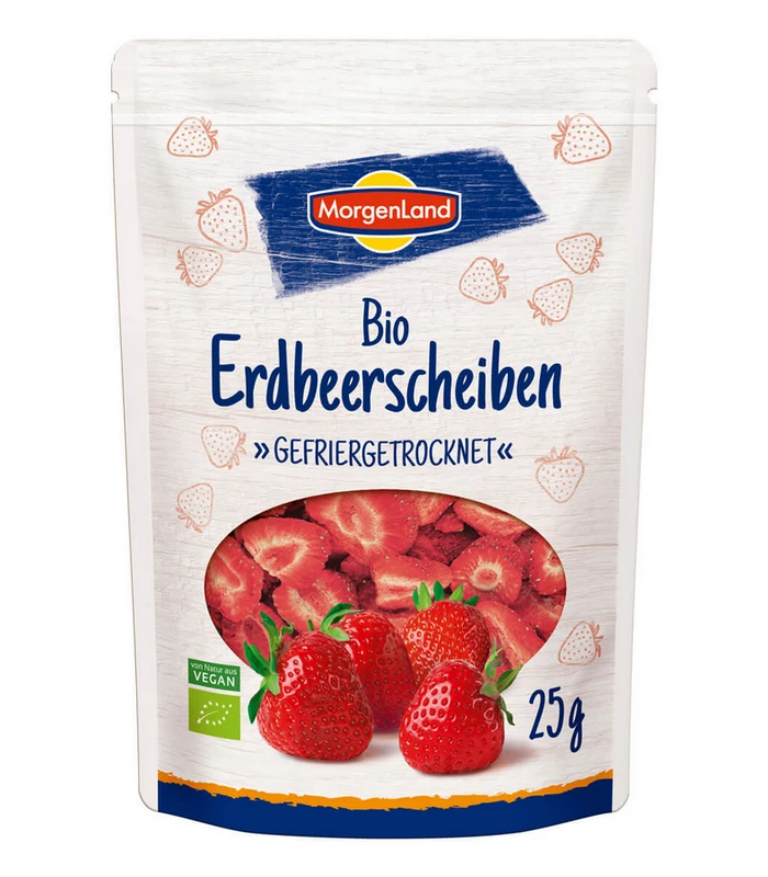 MorgenLand ekološke liofilizirane jagode, 25g – Image 2