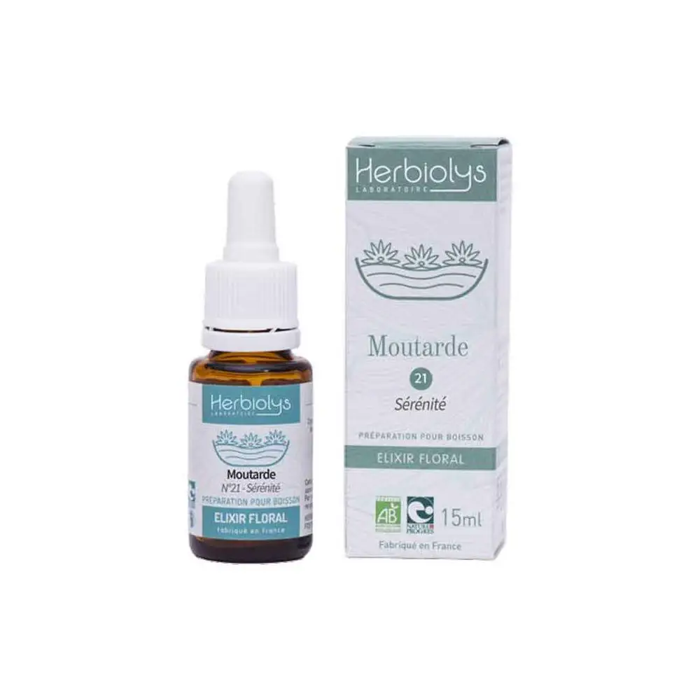 Mustard – Moutarde n°21 – Fleurs Dr Bach Bio