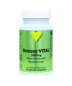 Rhodiola – 360 mg – 30 gélules – Vit&rsquo;all+