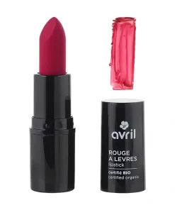 Alternative view of Rouge à lèvres framboise certifié bio – 3 g – Avril
