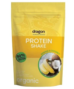 Shake Protéiné Banane et Noix de Coco – 450 g – Dragon Superfoods