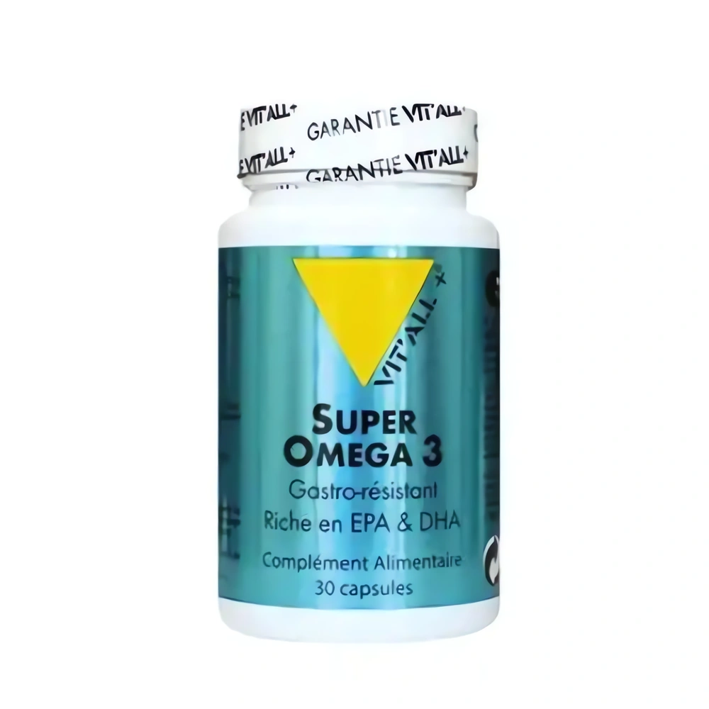 Super Omega3 – 1000 mg – 30 gélules – Vit’all+ – Image 2