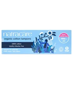 Alternative view of Tampon super plus sans applicateur 20U – Natracare
