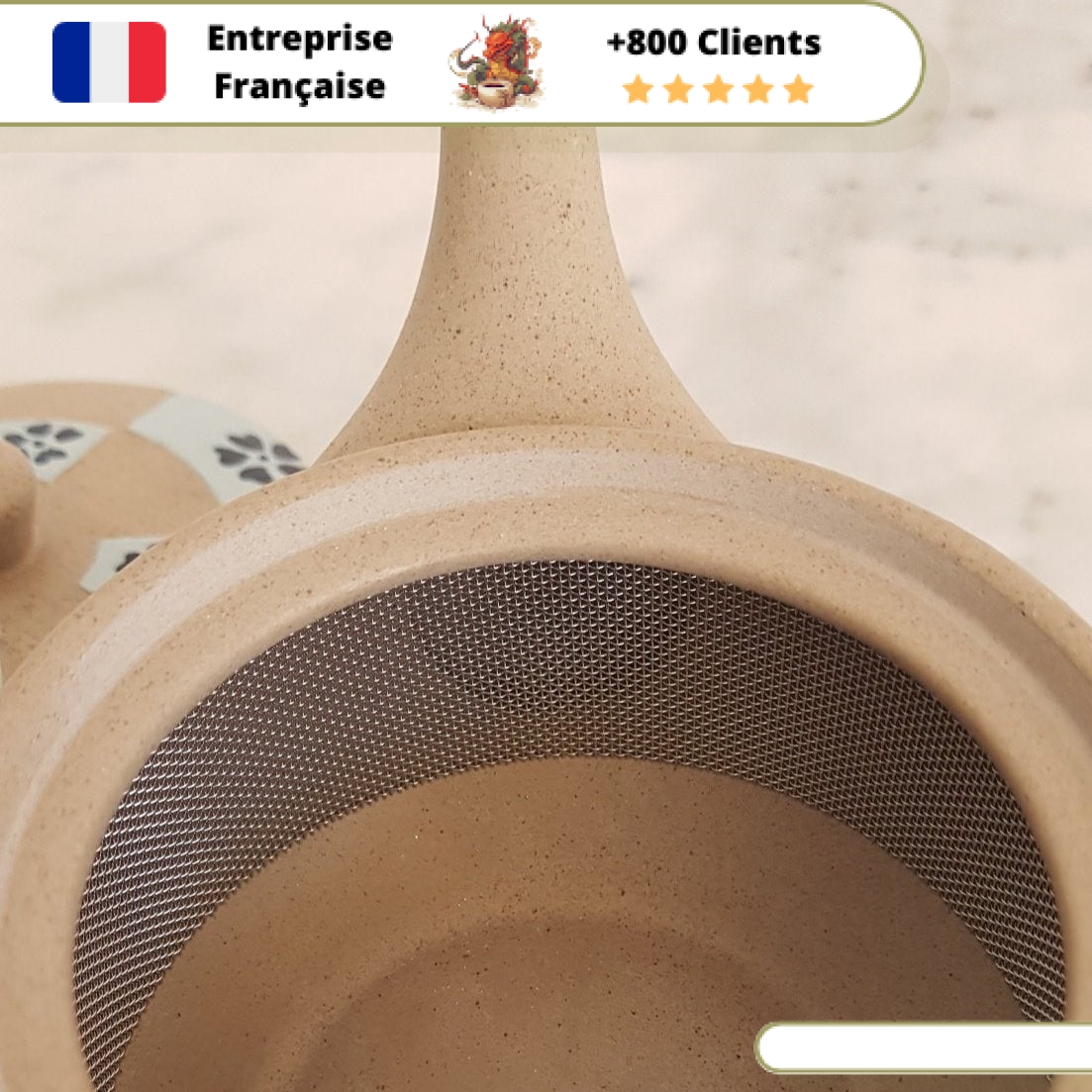 Théière Tokoname Fabriquée au Japon 240ml – Image 7