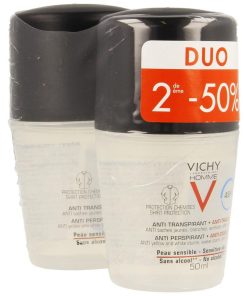 VICHY HOM DEO 48H A/TRACE DUO 2*50 ML