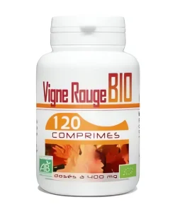 Vigne Rouge – 400 mg – 120 comprimés – GPH