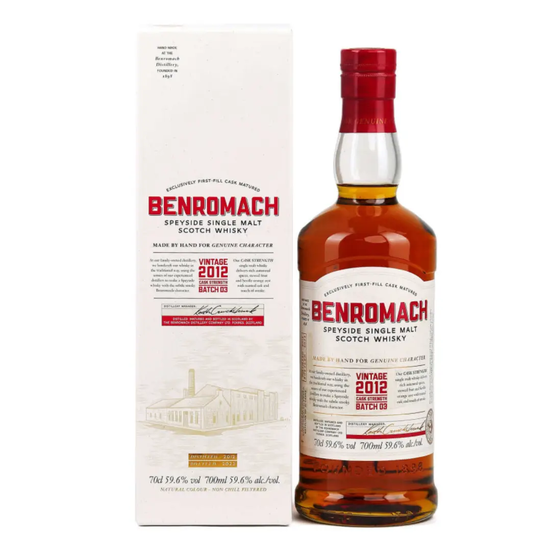 BENROMACH CASK STRENGTH VINTAGE 2014 BATCH 03 – Image 2