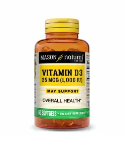 Alternative view of Vitamine D3 – 60 gélules – Mason Natural